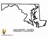 Maryland Map Coloring State Pages Maps States Each Alabama Clipart Printable United Geography Kids Gif Popular Designlooter Books Library Coloringhome sketch template