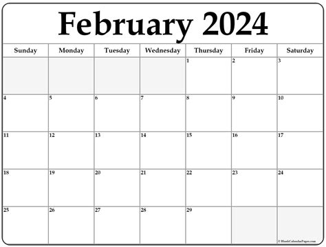 month  february printable calendar maryl colette
