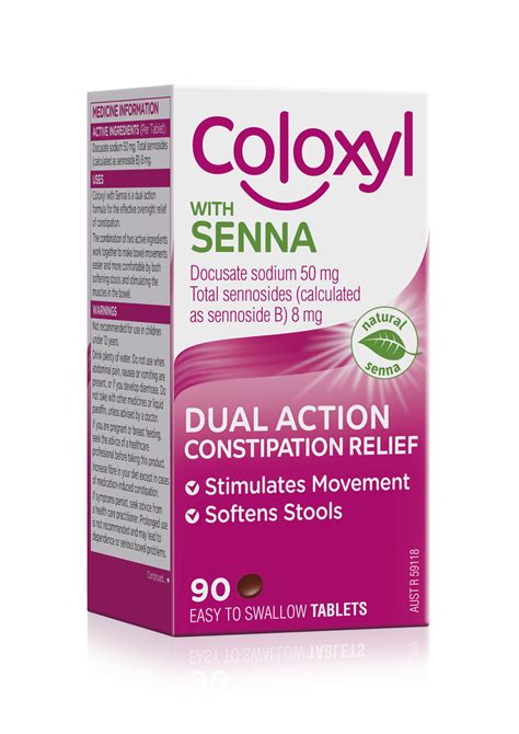 Coloxyl With Senna Tablets 90s South City Pharmacy Shop