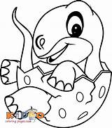 Egg Hatching Dinosaur Kidocoloringpages Sinclair sketch template