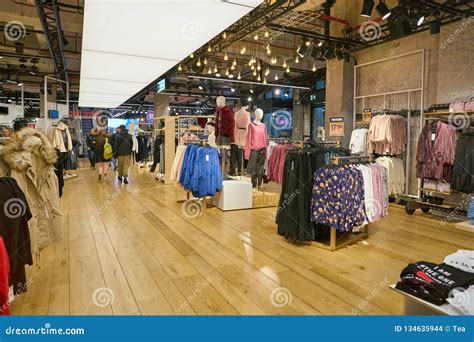 bershka editorial stock image image  indoor mall