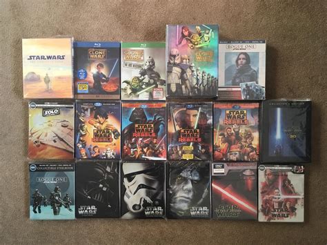My Star Wars Blu Ray 4k Collection Dvdcollection