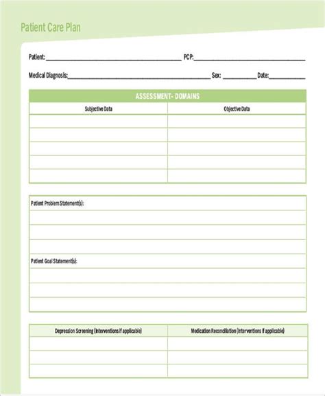 downloadable blank printable care plan template print vrogueco