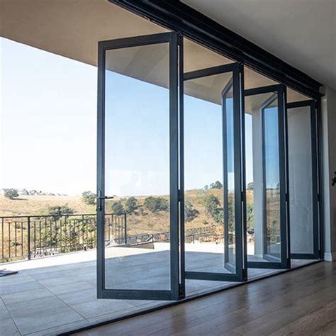 residential exterior french glass doors balcony sliding glass door patio accordion bi fold
