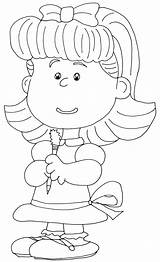 Coloring Peanuts Pages Charlie Brown Girl Red Little Snoopy Haired Marcie Drawing Printable Hair Linus Getdrawings Getcolorings Movie January Shiba sketch template