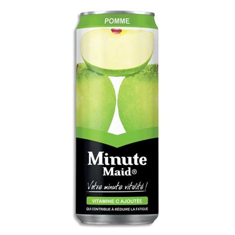 minute maid minute maid canette de jus de pomme de cl disponible