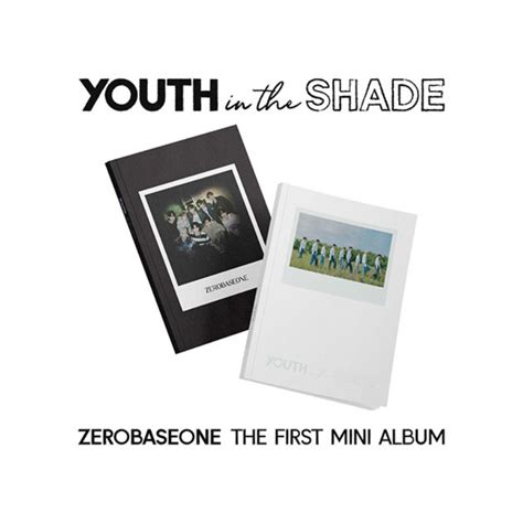 zerobaseone youth   shade st mini album artbook ver