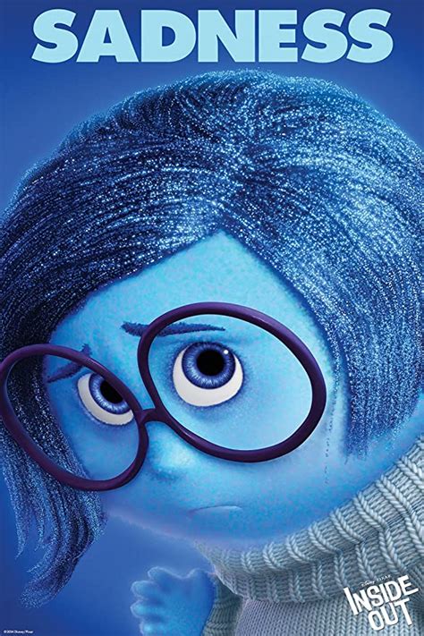 Sadness Inside Out Movie Poster 24 X 36