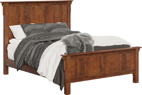 Granny Mission Collection Bed Amish Custom Bed Solid Hardwood Bed