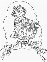 Ann Raggedy Andy Coloring Pages sketch template