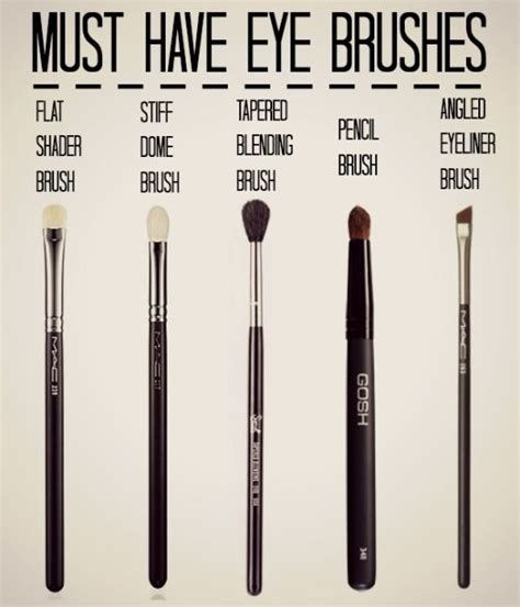 5 eye brushes every woman should own eye makeup brushes