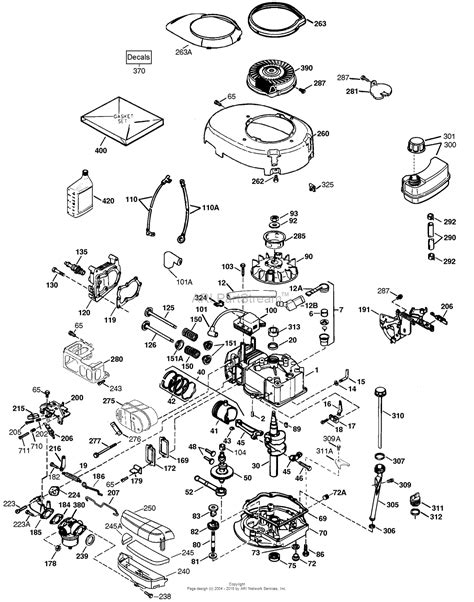tecumseh lvea  parts diagram  engine parts list
