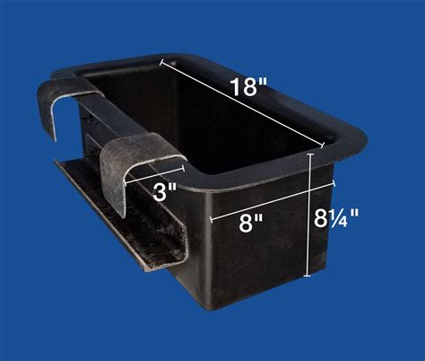 tool tray large plastic  mount bucket truck parts