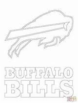 Coloring Pages Football Lions Bills Buffalo Printable Logo Getcolorings Color Detroit Nfl sketch template