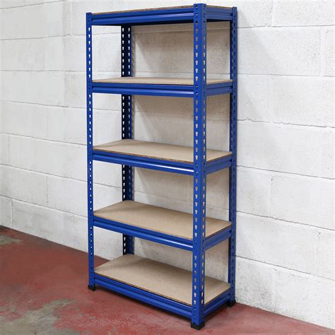 tier blue heavy duty boltless metal storage shelveswarehouse racking