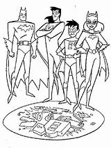 Friends Super Coloring Pages Superfriends Printable Recommended Dc Getcolorings Popular sketch template