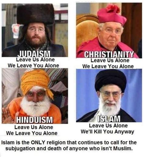 christianity judaism and islam perfectly compared [meme]