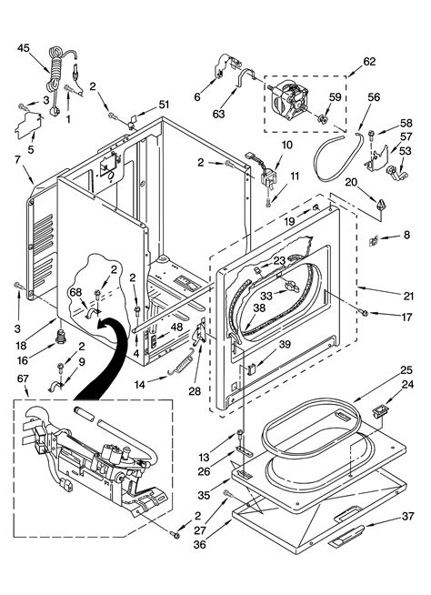 wire diagram  whirlpool dryer