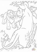 Coloring Wild Samson Pages Lion Ryan Movie Talking Friend His Scenes Kids Fun Printable Personal Create Drawing Book sketch template