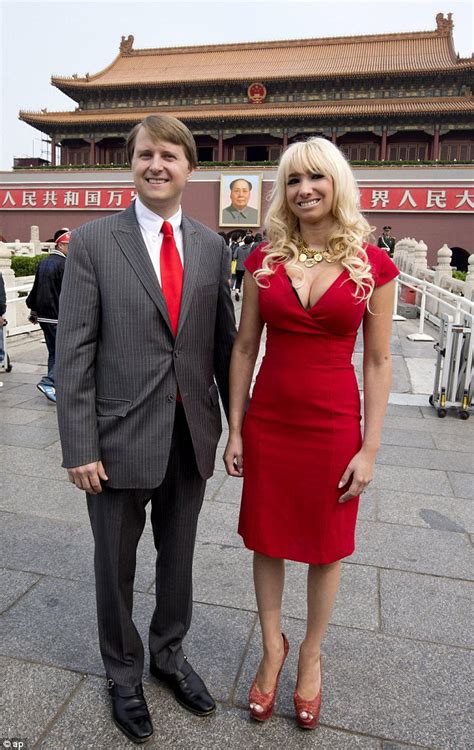 andrea catsimatidis and christopher nixon cox heiress wife steals the show during china visit