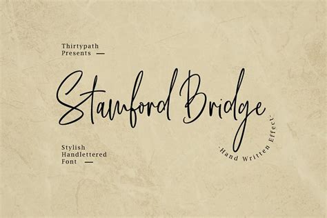 descargar fuente stamford bridge script gratis en ifont