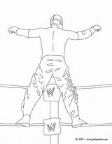 Luchador Catcheur Dibujo Corde Lucha 2eme Imprimer Cuerda Deportes Ligne sketch template