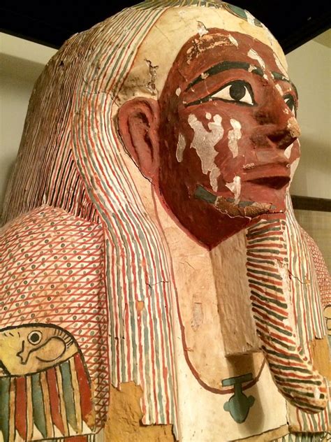 In Photos Ancient Egyptian Coffin With Odd Art Live