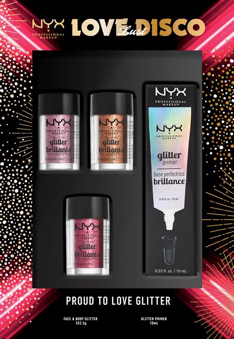 buy nyx professional makeup glitter set love love incl shipping