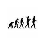 Stencil Human Evolution sketch template