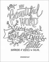 Coloring Word Niv Journaling Words sketch template