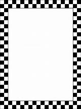 Bordes Coloring Checkerboard Clipartqueen Decorativos Clker sketch template