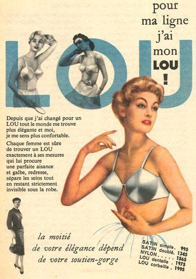 1000 images about lou on pinterest advertising vintage lingerie and advertising poster
