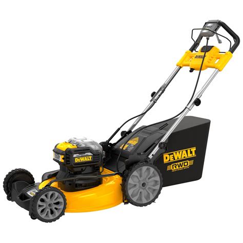 dewalt  propelled    cutting wd lawn mower p