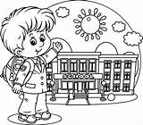 School Coloring Pages Age Getcolorings Color Printable sketch template