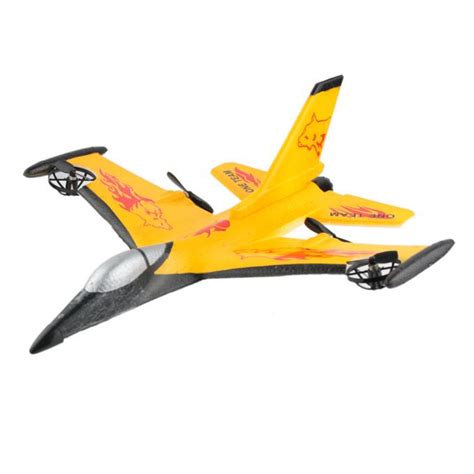 ch rc remote controlled fighter plane   fighting falcon model durable epp material yellow