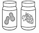 Peanut Butter Jelly Clipart Coloring Pages Jam Drawing Clip Kids Jar Grape Cartoon Cliparts Food Library Clipartbest Insertion Codes Getdrawings sketch template