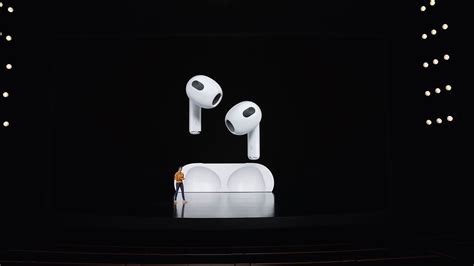 Apple Announces Third Generation Airpods With New Design Spatial Audio