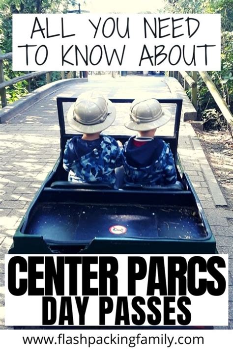 center parcs day passes