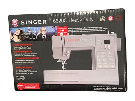 sealed singer  heavy duty sewing machine ebay