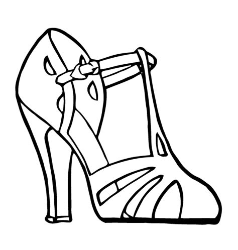 ephemeraphilia  vector art high heel sandal shoe template