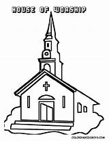 Church Coloring Pages Preschool Simple Bible Kids Print Printable Sunday School Iglesia Drawing Story Para Printables Colorear Colouring Book Adventista sketch template