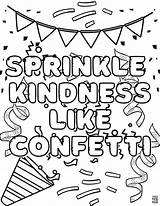 Kindness Kind sketch template