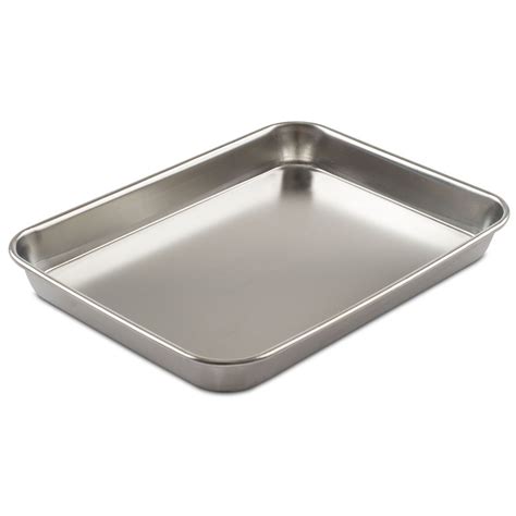 stainless steel ractangular ss tray  chemical laboratory size     rs  piece