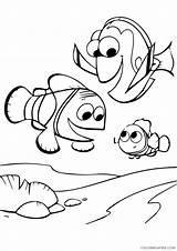 Nemo Coloring4free Aquarium Momjunction sketch template