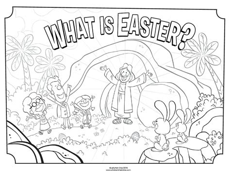printable easter story coloring pages printable coloring pages