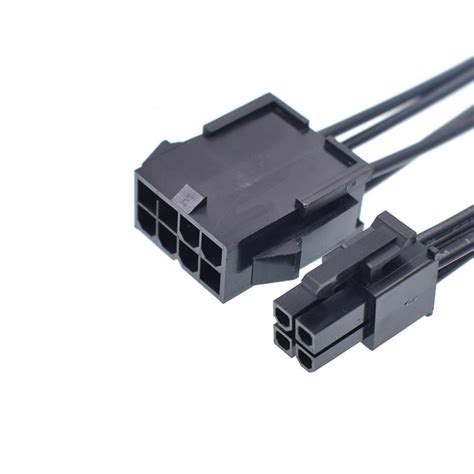 premium  pin pcie   pin cpu eps power adapter cable cm  black moddiy