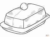 Coloring Butter Dish Pages Printable sketch template