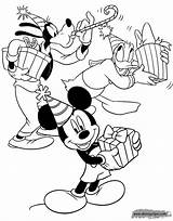 Mickey Coloring Friends Pages Mouse Birthday Disney Goofy Donald Party Disneyclips Christmas Kids Minnie Color Duck Book Minie Sheets Daisy sketch template