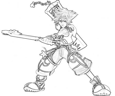 kingdom hearts printable coloring pages printable coloring pages
