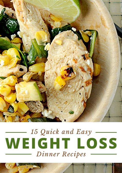 quick  easy weight loss dinner recipes weights quick weight